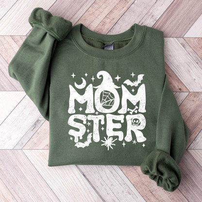 Momster Halloween Mom Sweatshirt