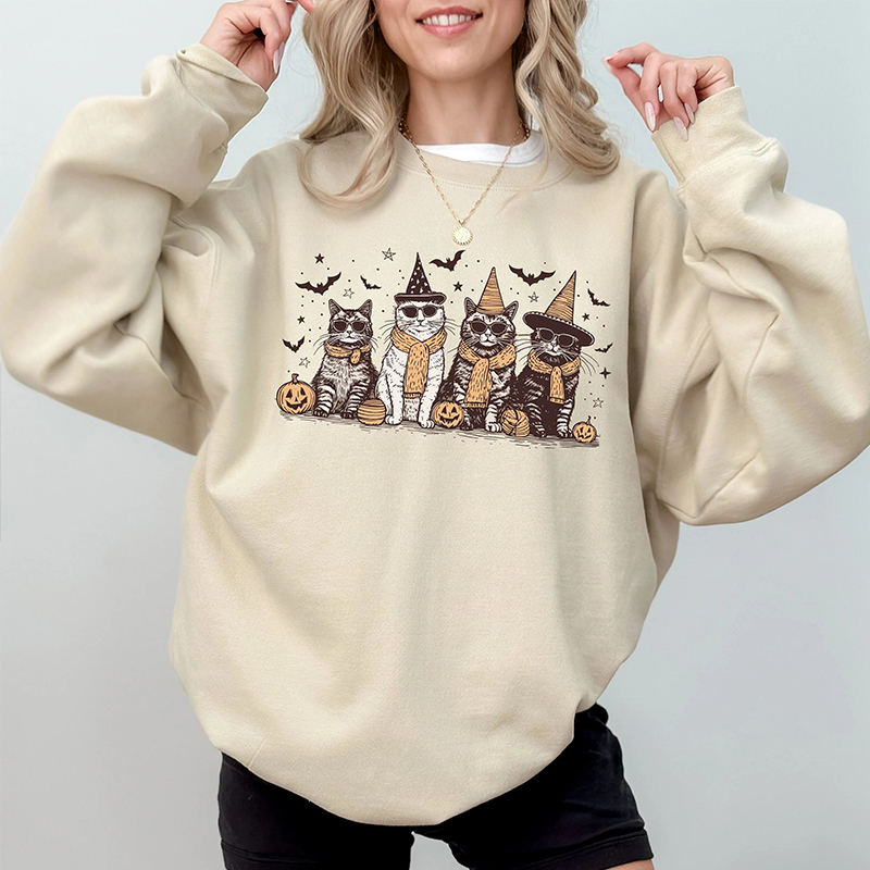 Cat Halloween Sweatshirt