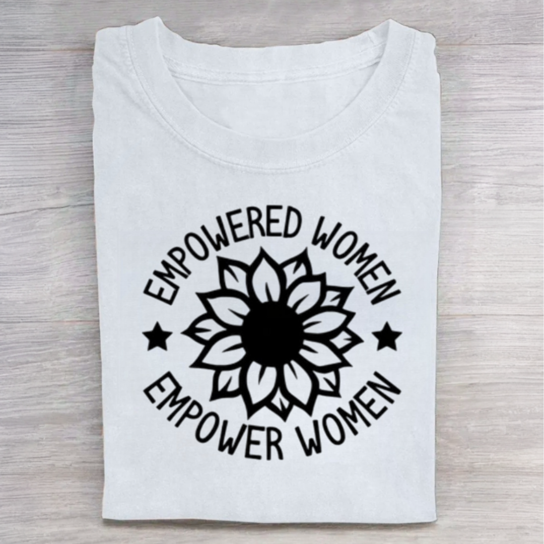 Empowered Women Empower Women Retro Tshirt