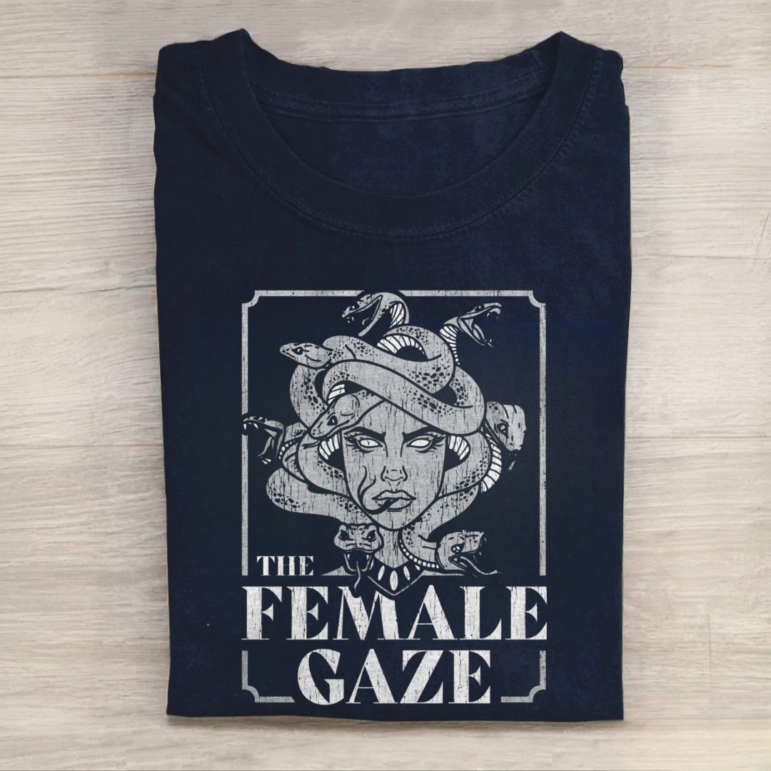 Empower Your Wardrobe with Female Gaze Medusa Tshirt