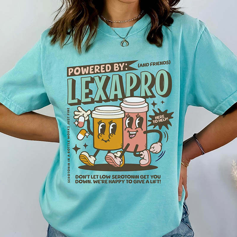 Retro Lexapro T-Shirt-lovefitte