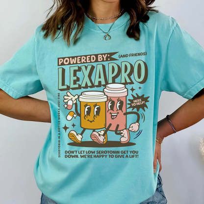 Retro Lexapro T-Shirt-lovefitte
