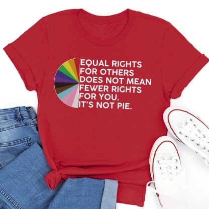 Equal Rights For Others Teacher T-Shirt