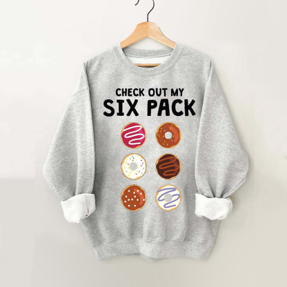 Check Out My Six Pack Vintage Gym Sweatshirt-lovefitte