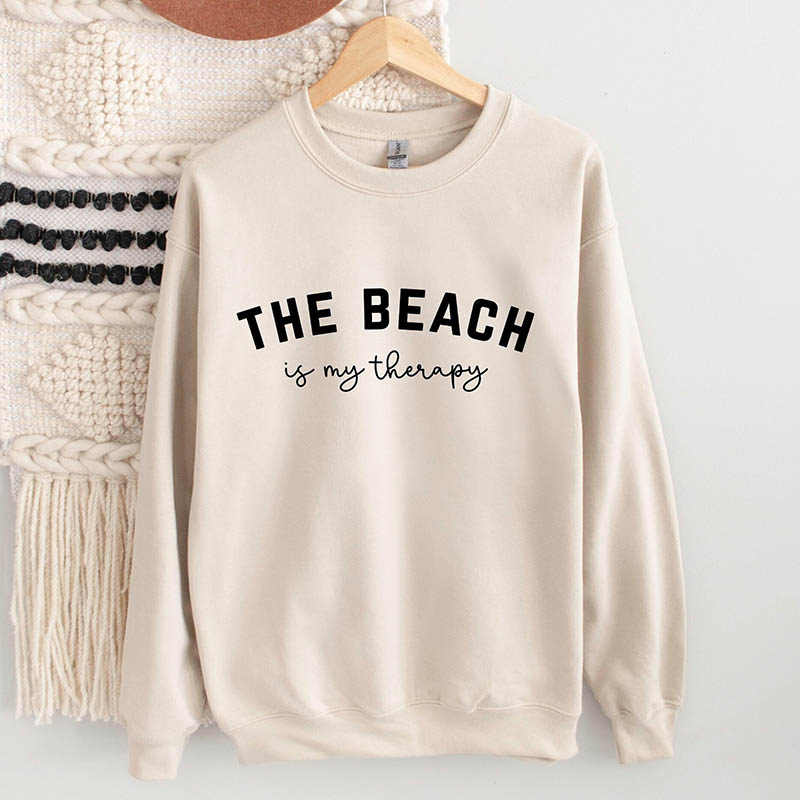 The Beach Is My Therapy Sweatshirt