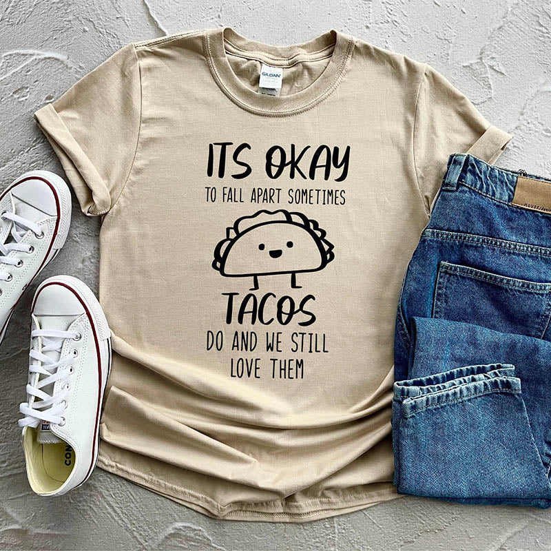 Funny Tacos Mental Health T-Shirt-lovefitte
