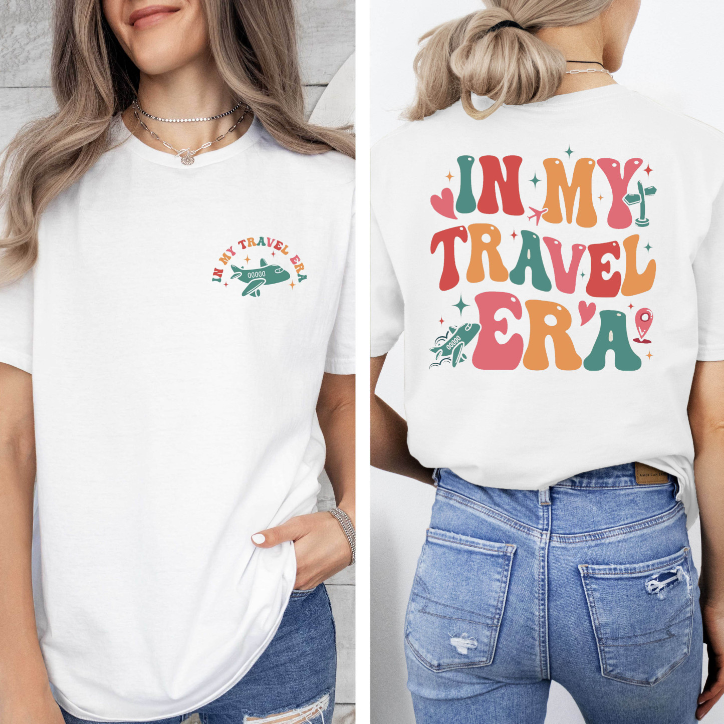 In My Travel Era Vacation T-Shirt-lovefitte