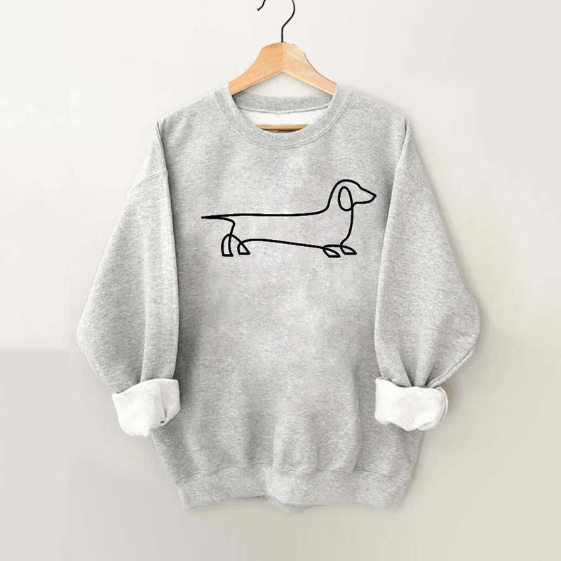 Dog Vintage Gym Sweatshirt-lovefitte