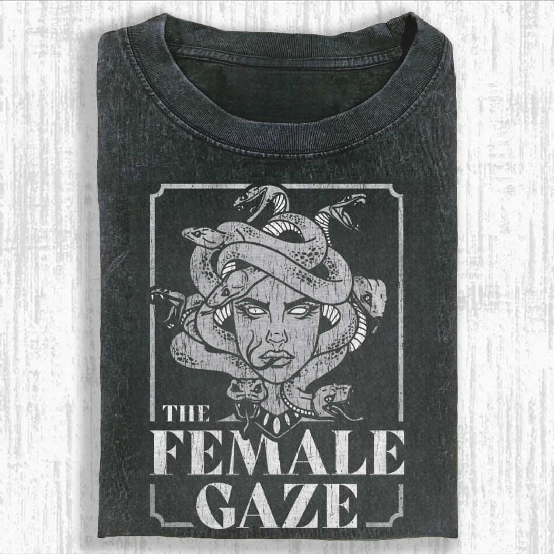 Empower Your Wardrobe with Female Gaze Medusa Tshirt