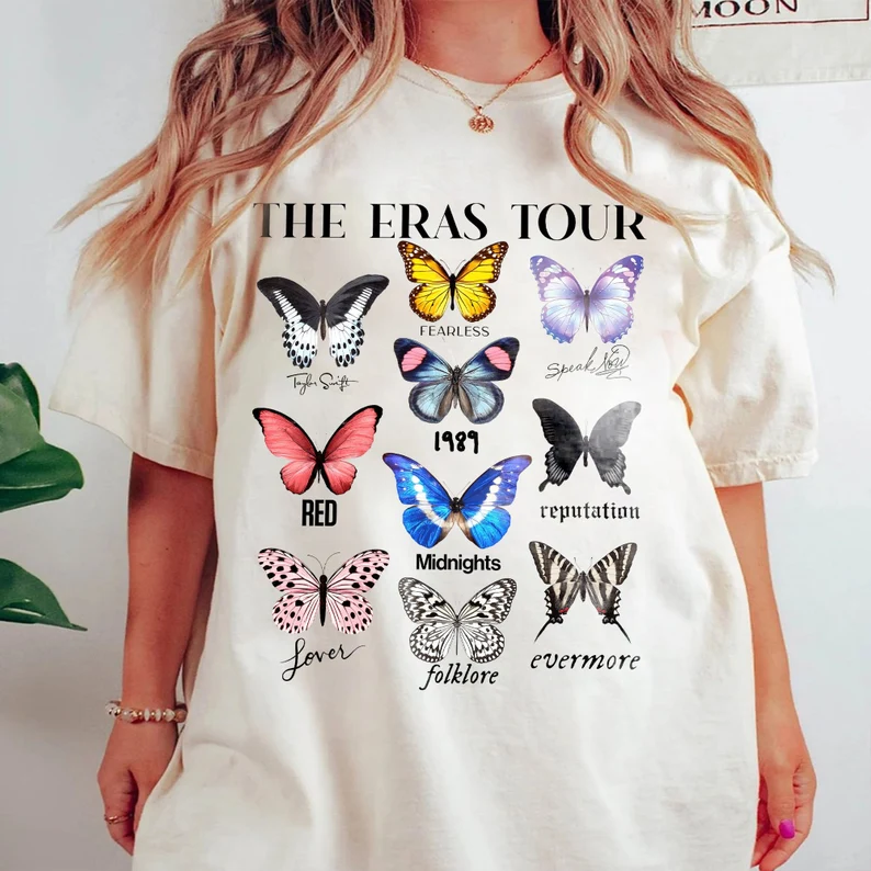 Butterfly Vintage T-Shirt-lovefitte