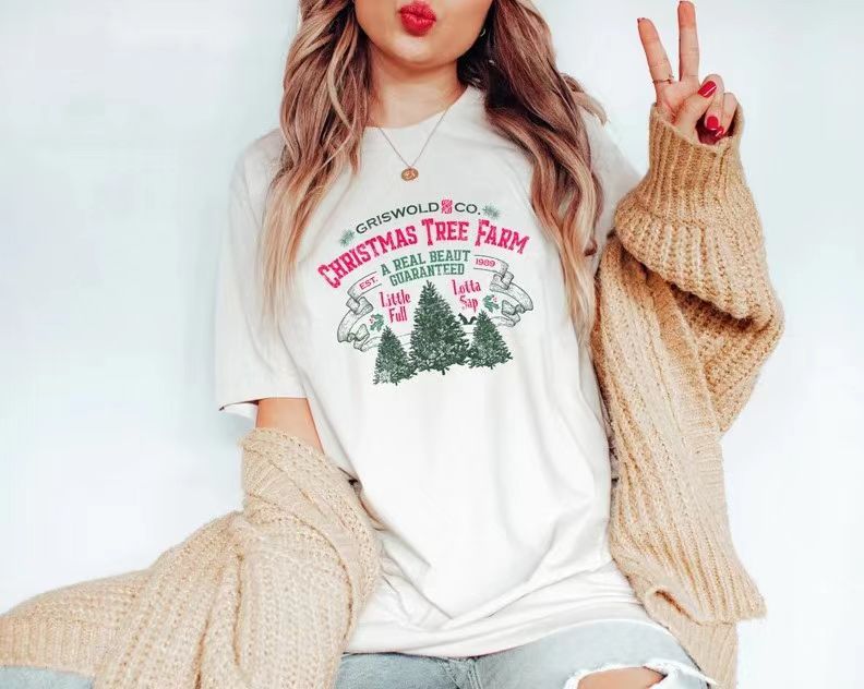Griswold Christmas Tree Farm T-shirt-lovefitte