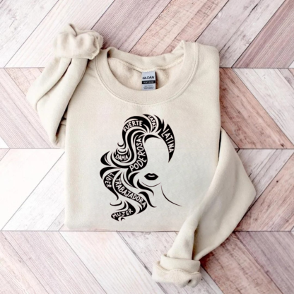 Empowered Latina Chicana Spanish Sweatshirt
