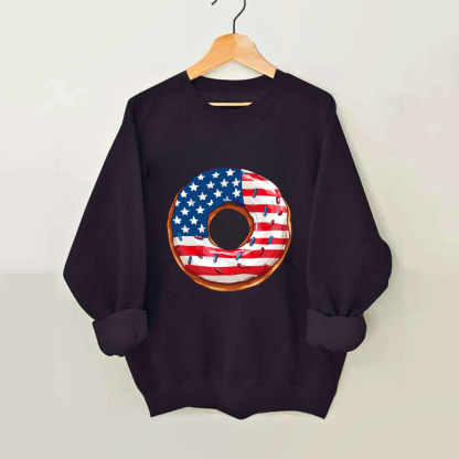 USA Donut Sweatshirt