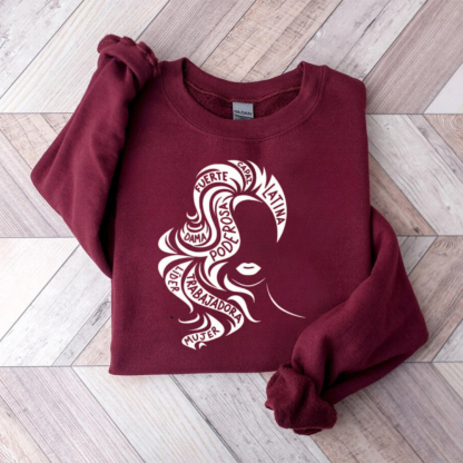 Empowered Latina Chicana Spanish Sweatshirt