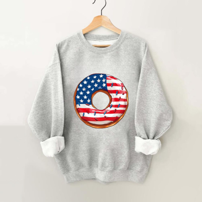 USA Donut Sweatshirt