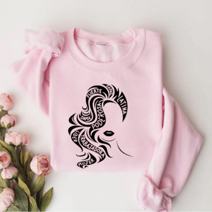 Empowered Latina Chicana Spanish Sweatshirt