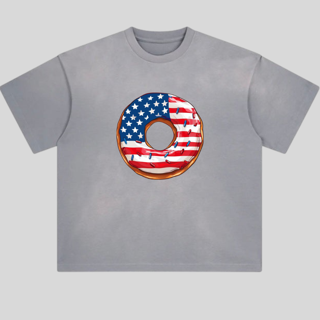 USA Donut Tshirt