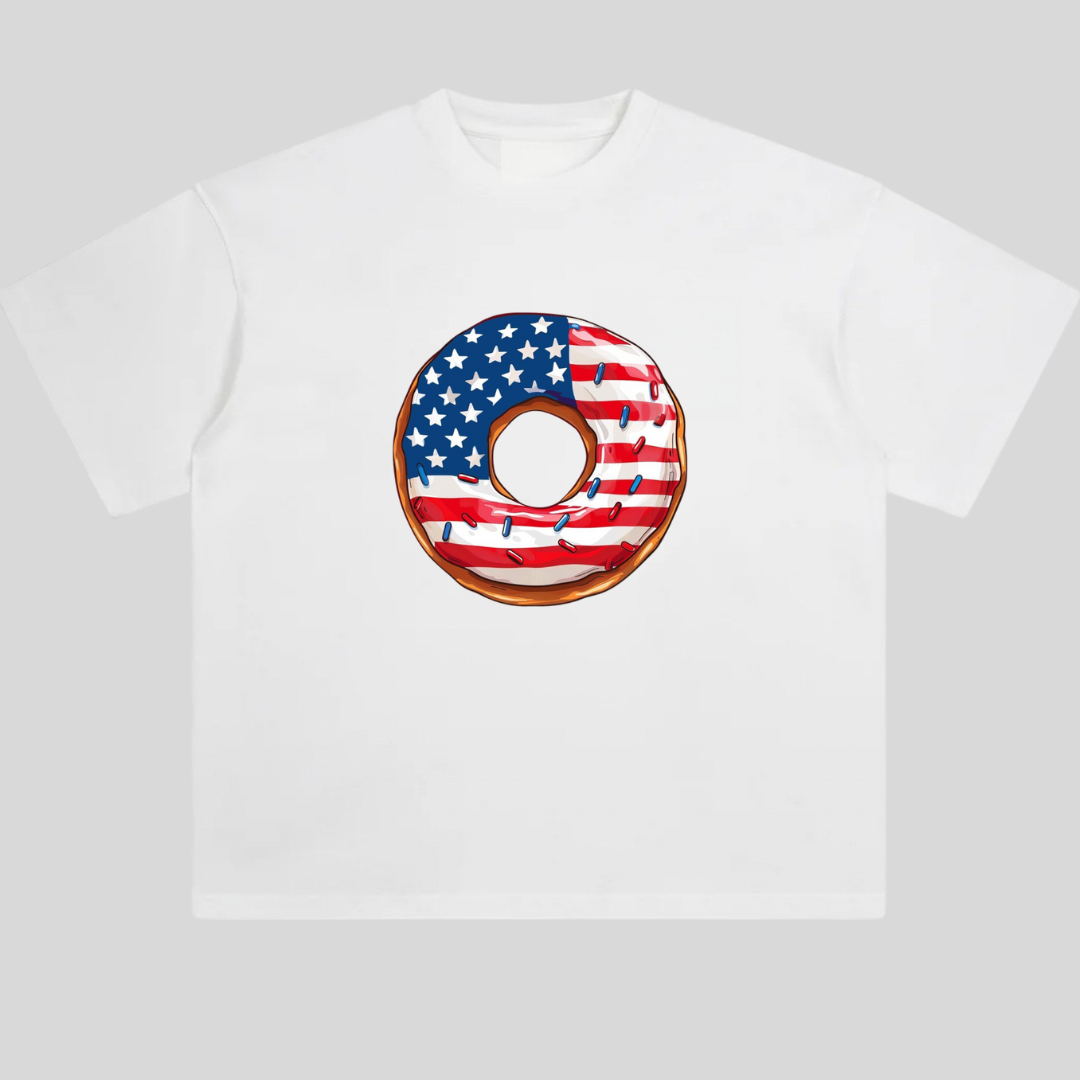 USA Donut Tshirt