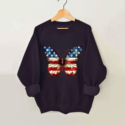 USA Butterfly Sweatshirt