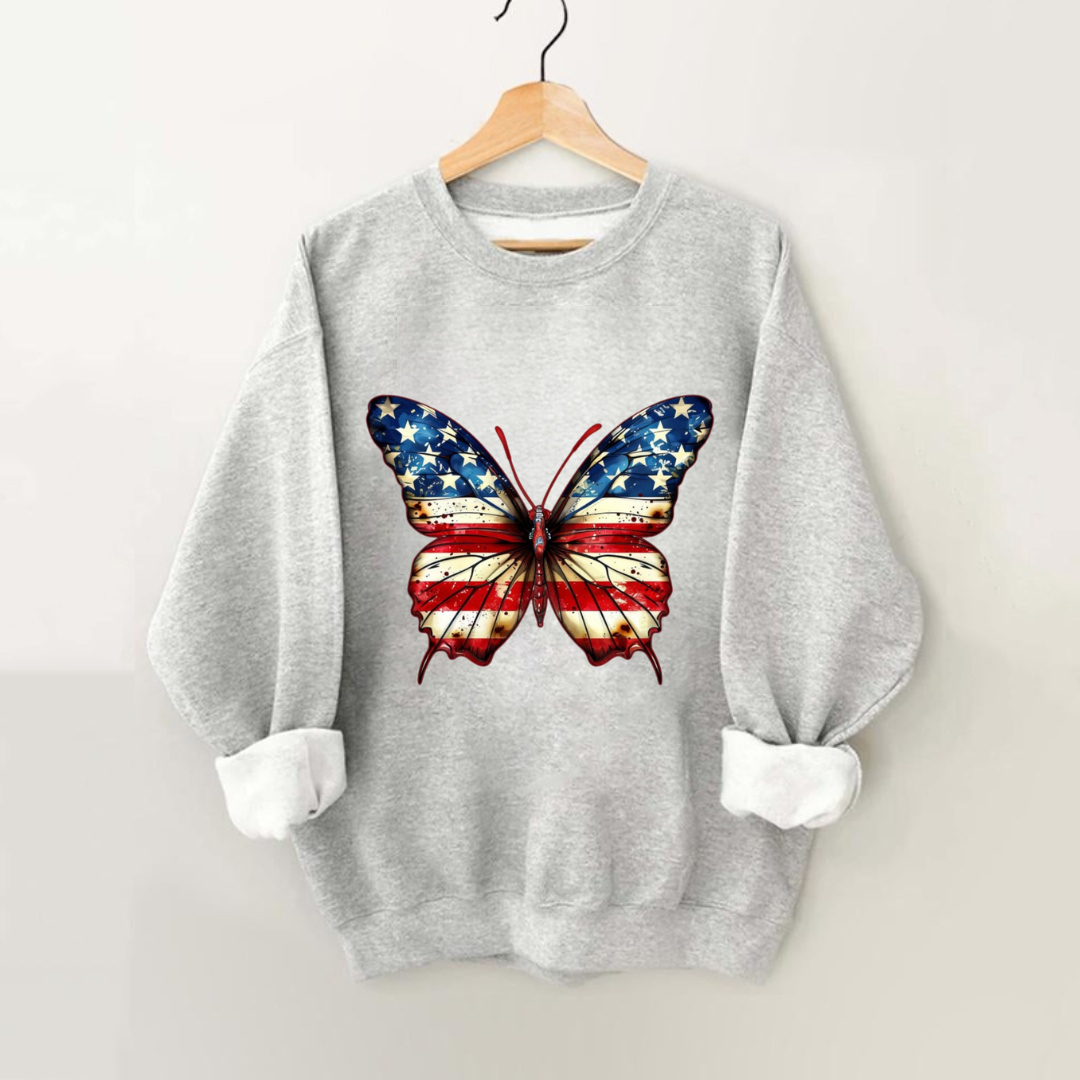 USA Butterfly Sweatshirt
