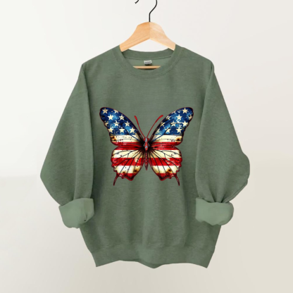 USA Butterfly Sweatshirt