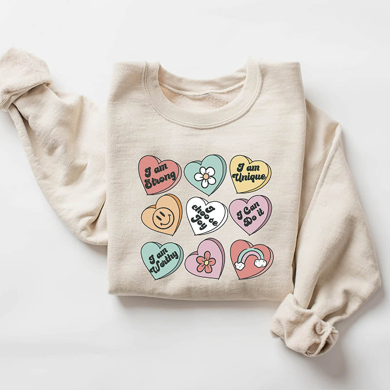 Teacher Positive Affirmation Sweatshirt-lovefitte