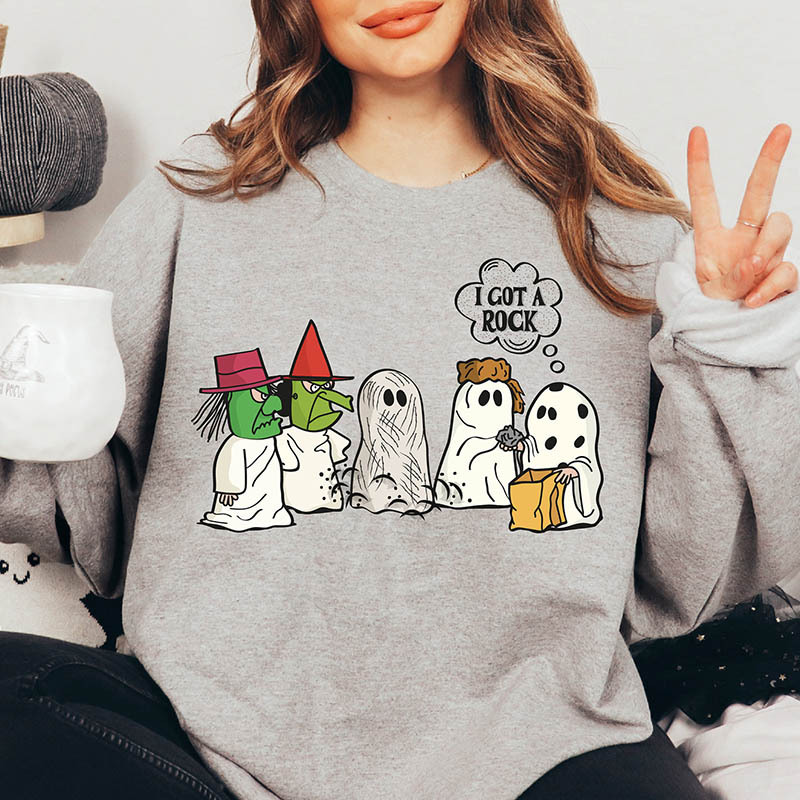 I Got A Rock Halloween Sweatshirt