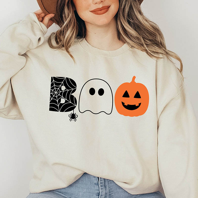 Halloween Boo Sweatshirt