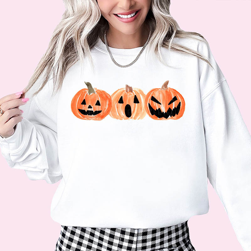 Cute Three Pumpkin Sweatshirt