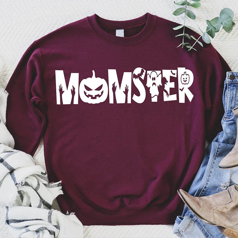 Momster Halloween Mom Sweatshirt