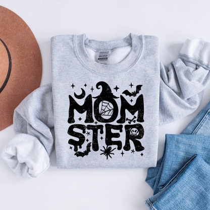 Momster Halloween Mom Sweatshirt