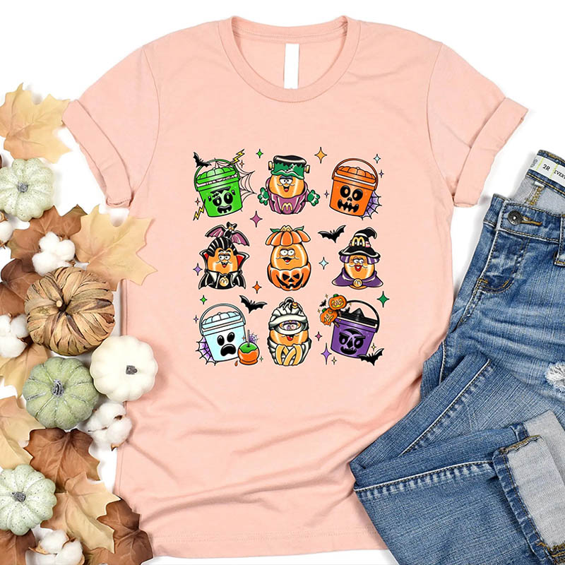 Spooky Nuggets Halloween Chicken Lover T-Shirt