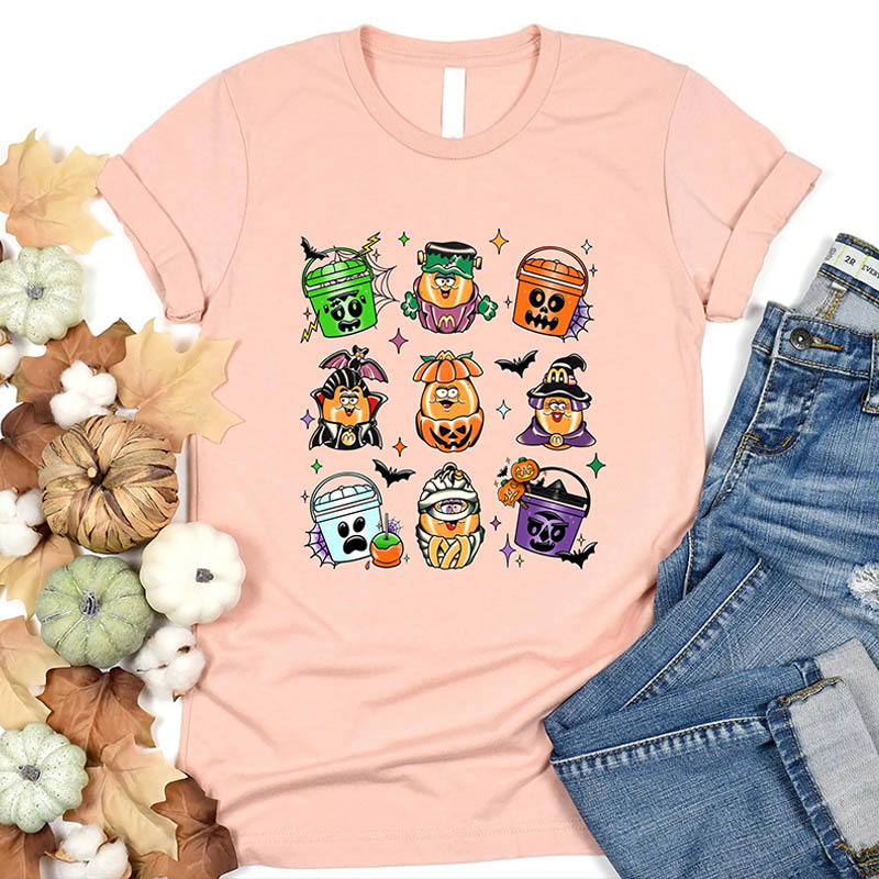 Spooky Nuggets Halloween Chicken Lover T-Shirt