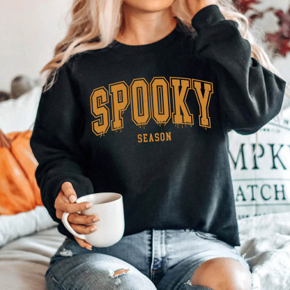Retro Spooky Season Sweatshirt