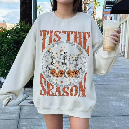 Halloween Tis The Season Sweatshirt