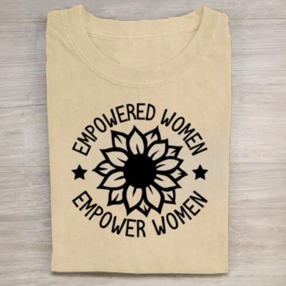 Empowered Women Empower Women Retro Tshirt