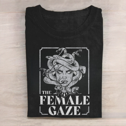 Empower Your Wardrobe with Female Gaze Medusa Tshirt