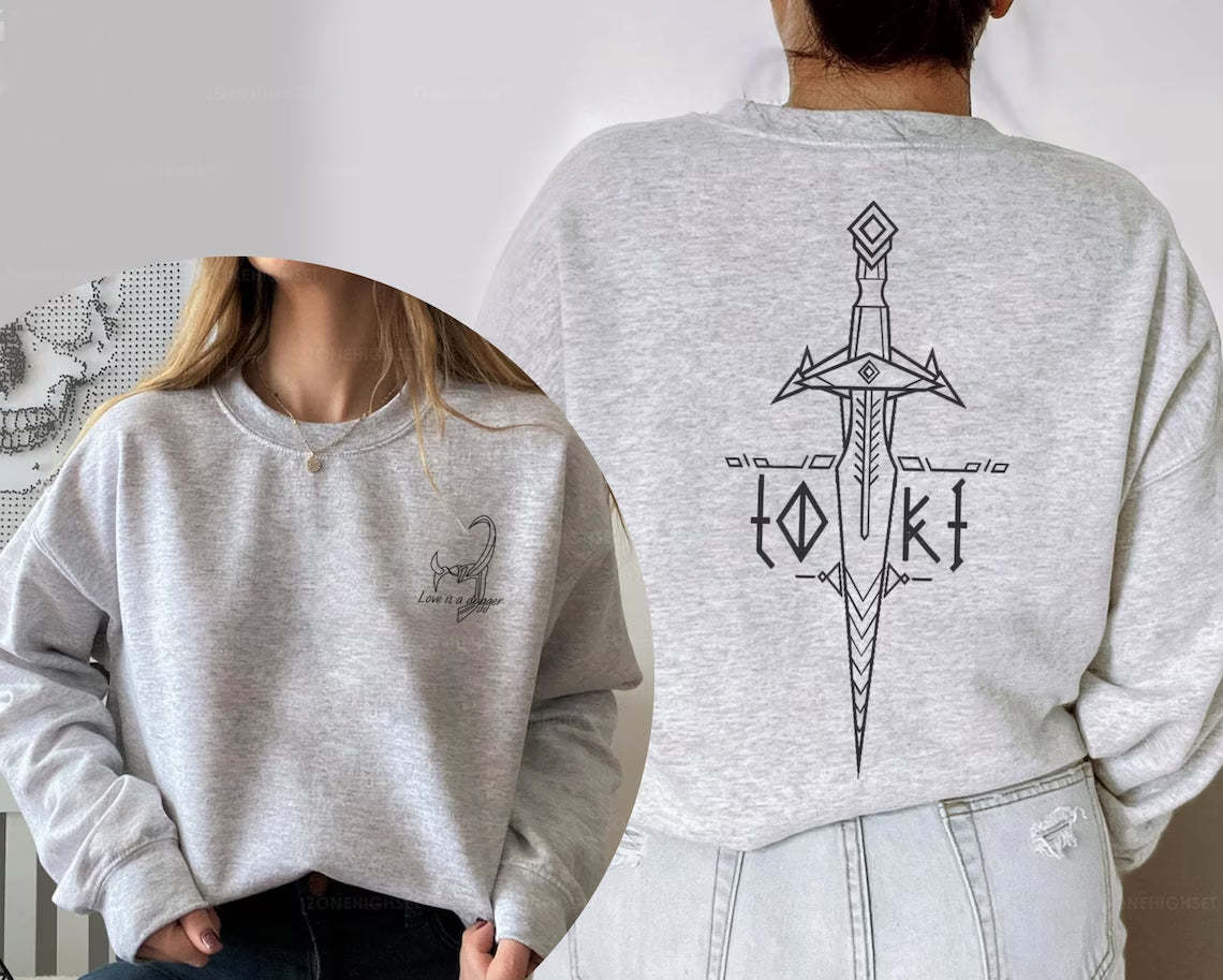 Love Is A Dagger Sweatshirt-lovefitte