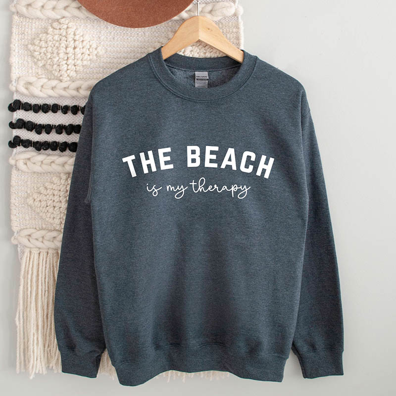 The Beach Is My Therapy Sweatshirt