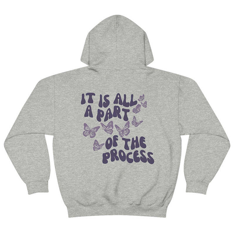 Trust the Process Aesthetic Trendy Hoodie-lovefitte