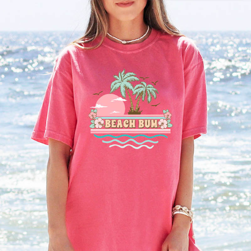 Beach Bum Comfort Colors T-shirt-lovefitte