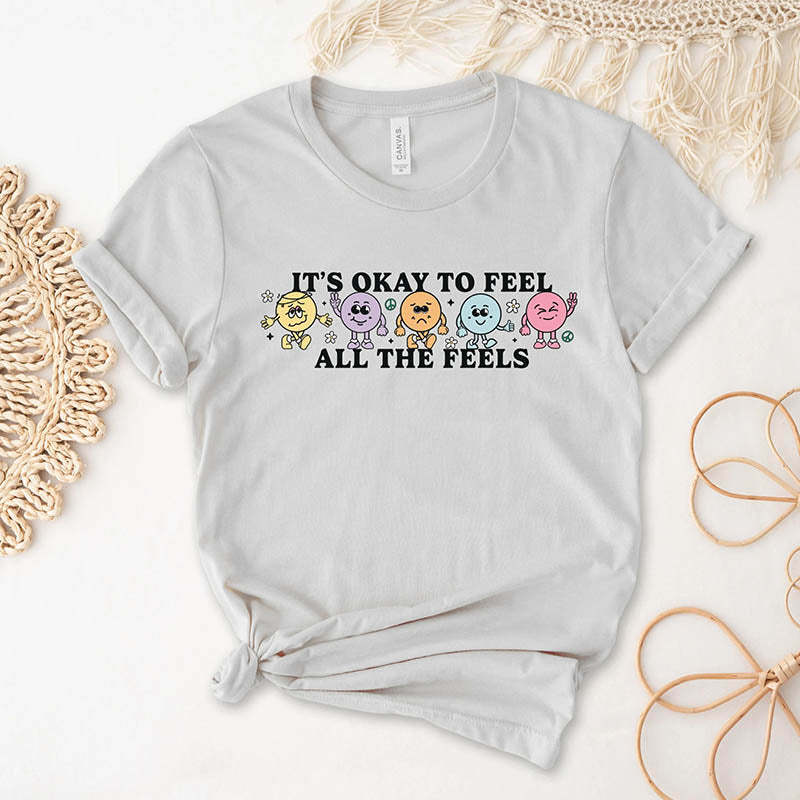 Feel All The Feels T-Shirt-lovefitte
