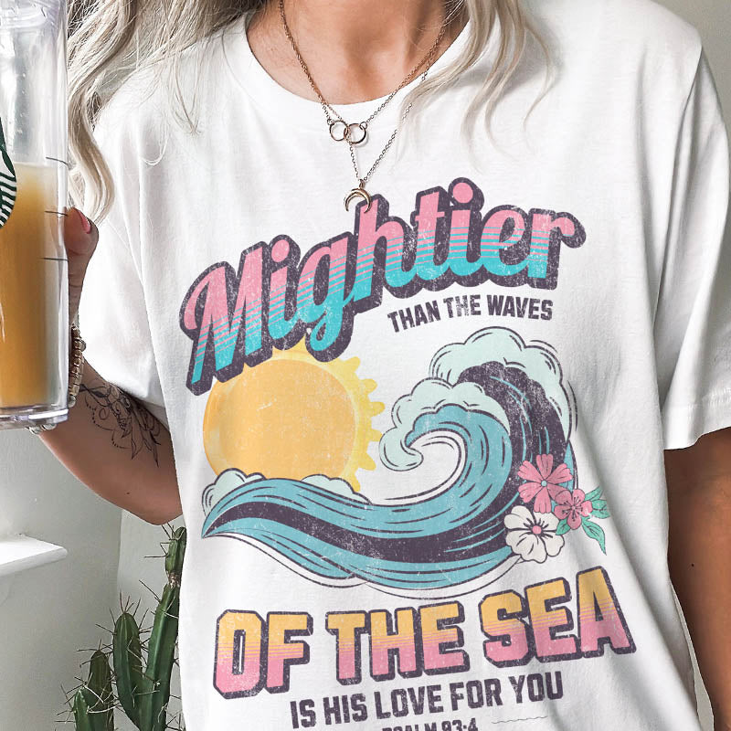 Mightier Of The Sea T-Shirt-lovefitte