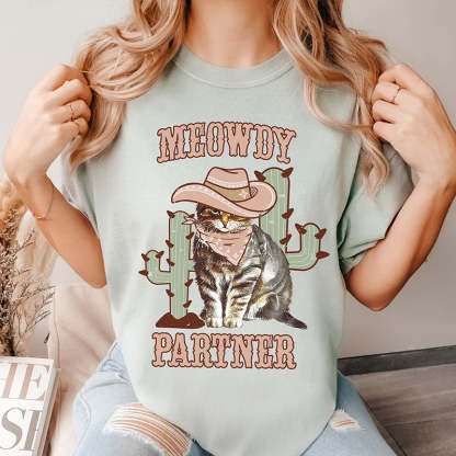Meowdy Partner T-Shirt-lovefitte