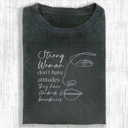 Strong Woman Standards & Boundaries Tshirt