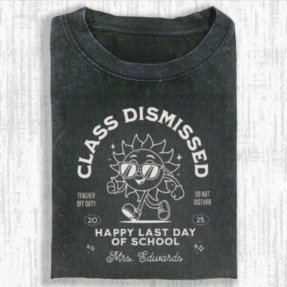 Retro Class Dismissed Tshirt