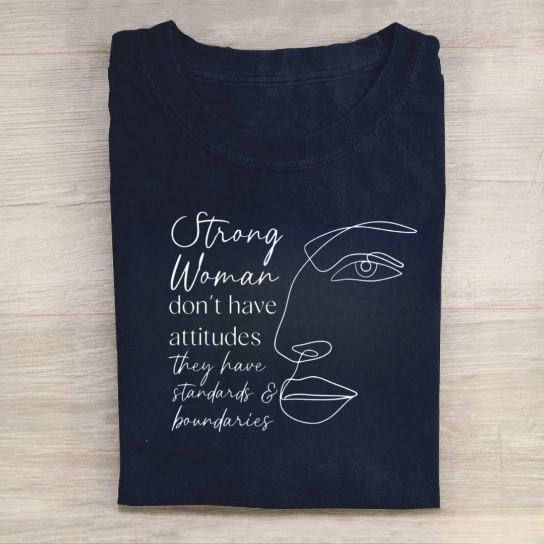 Strong Woman Standards & Boundaries Tshirt