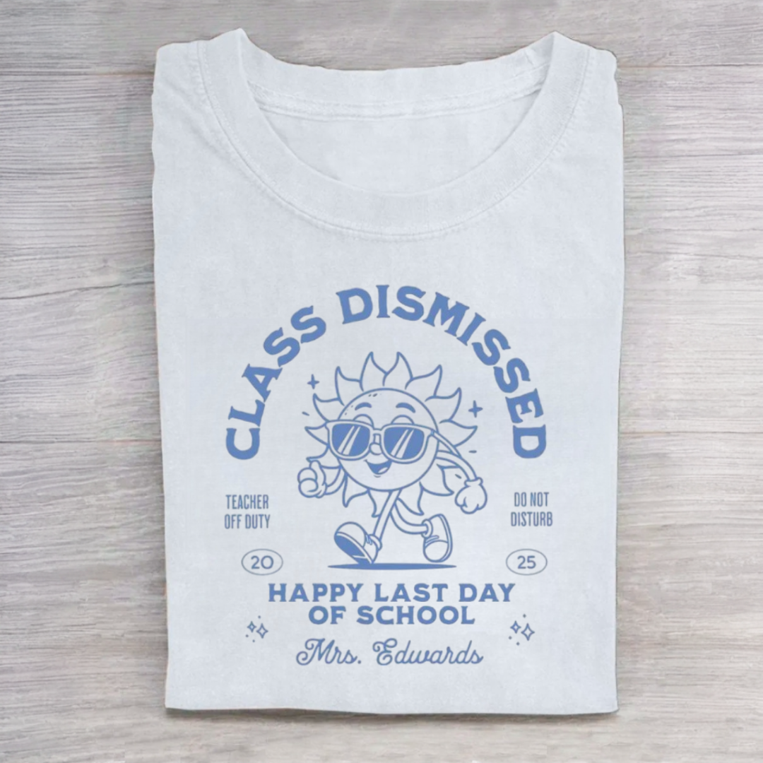 Retro Class Dismissed Tshirt