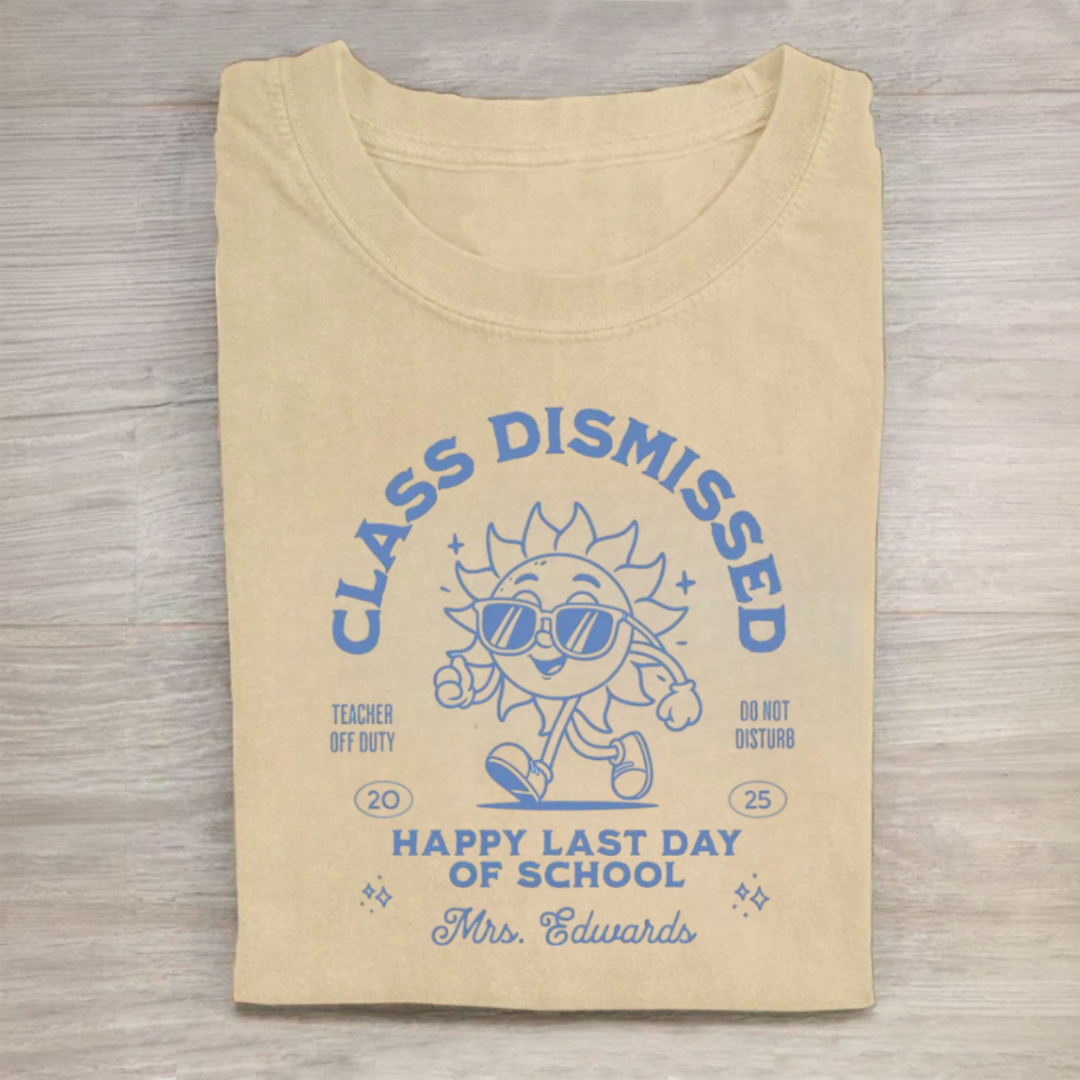 Retro Class Dismissed Tshirt