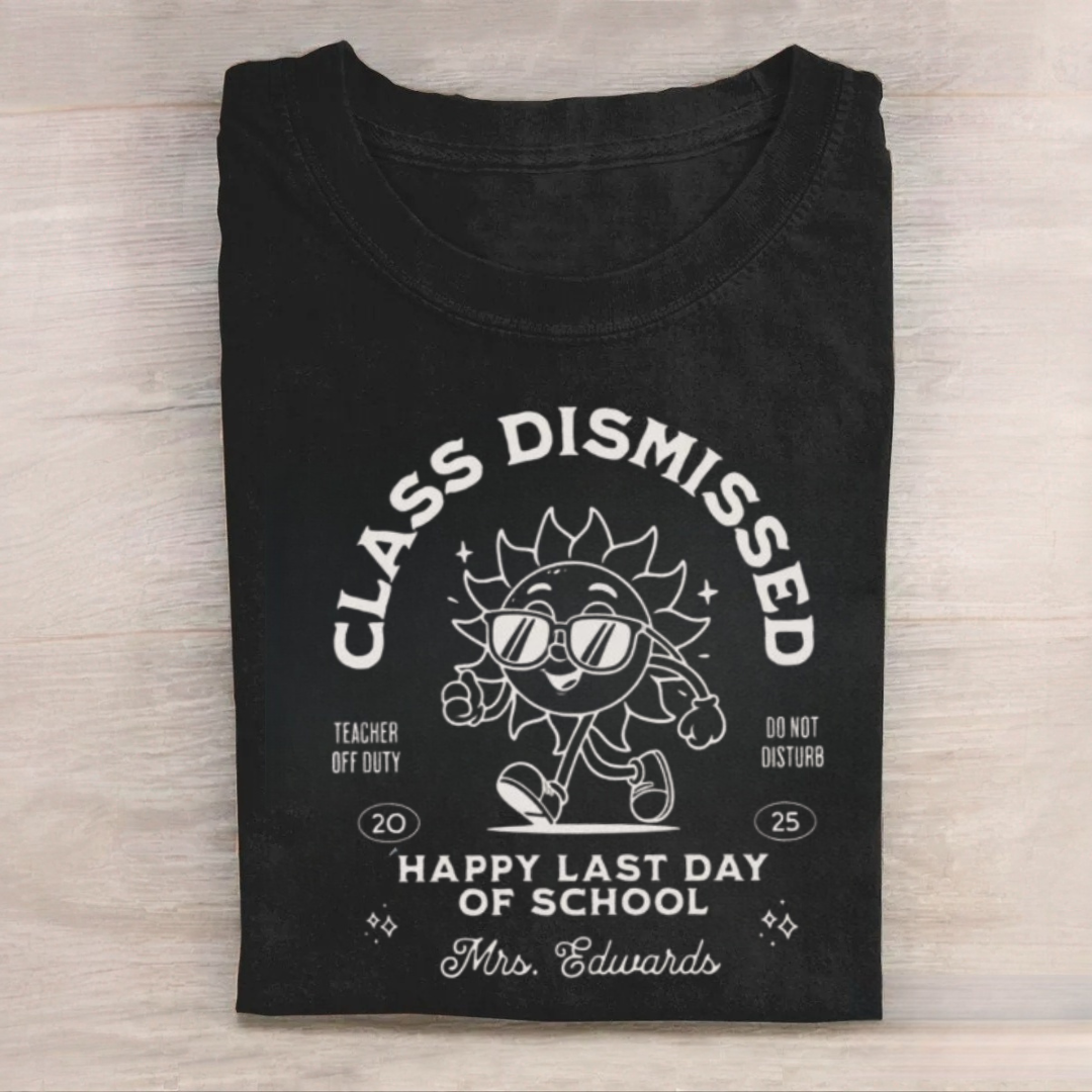 Retro Class Dismissed Tshirt